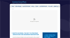 Desktop Screenshot of consulteam.be